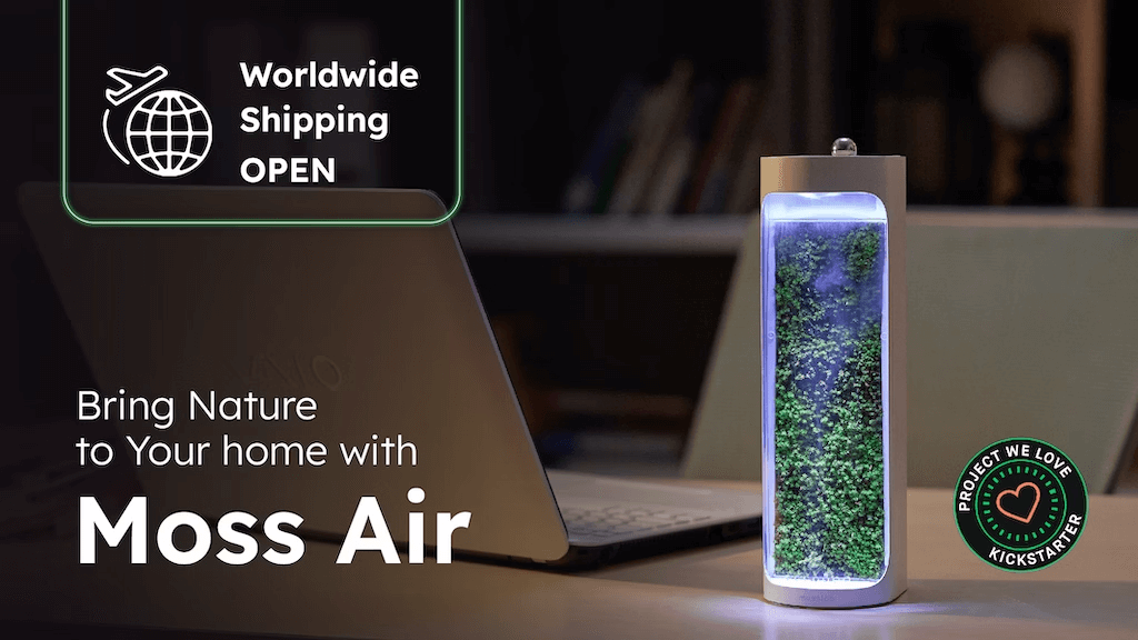 Crowdfunding project - Moss Air