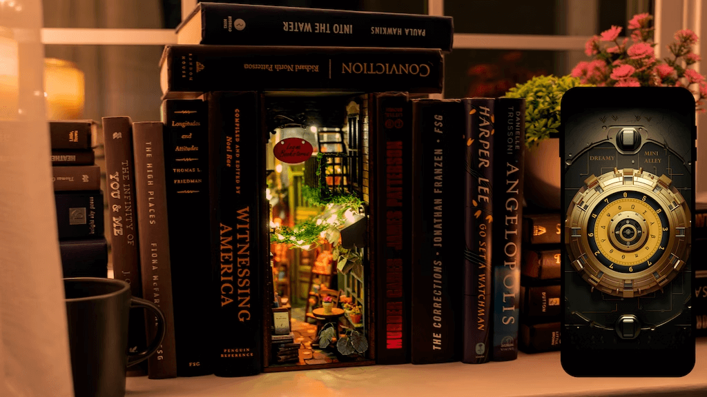 Dreamy Mini Alley - Cozy Nights and Book Nook Mystery - Hunt4Best