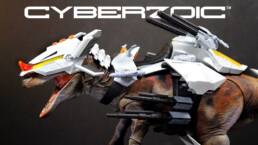 2. Kickstarter - CYBERZOIC- Sci Fi Dinosaur and Dragon action figures