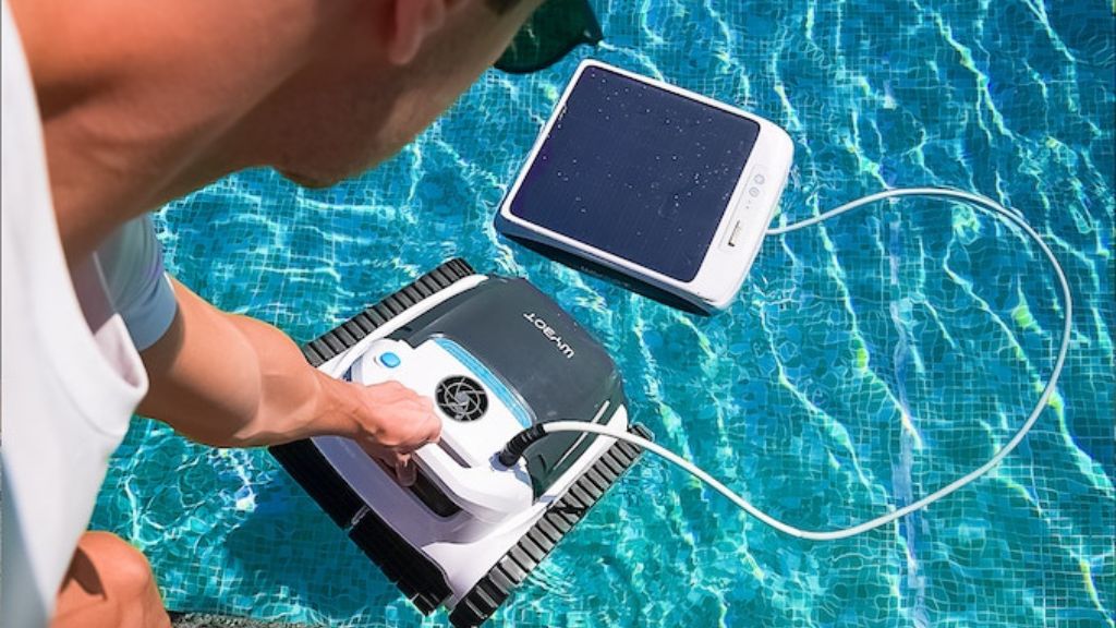 2. Kickstarter - WYBOT Robotic Pool Cleaner With Solar Power