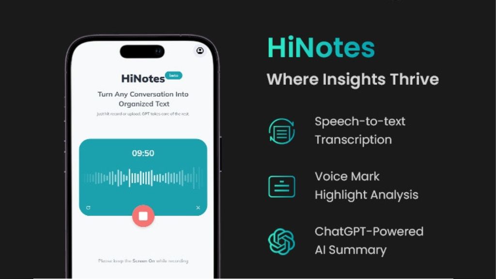 HiDock H1 - Seamless Integration with HiNotes Web App