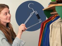 1. KICKSTARTER- Coat Hingers – Foldable Coat Hangers