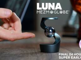 1. Kickstarter - Mezmoglobe Luna - Gravity Defying Kinetic Desk Toy