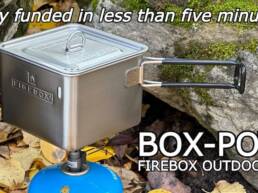 4. Kickstarter - BOX-POT Minimalist Camping Cook Kit