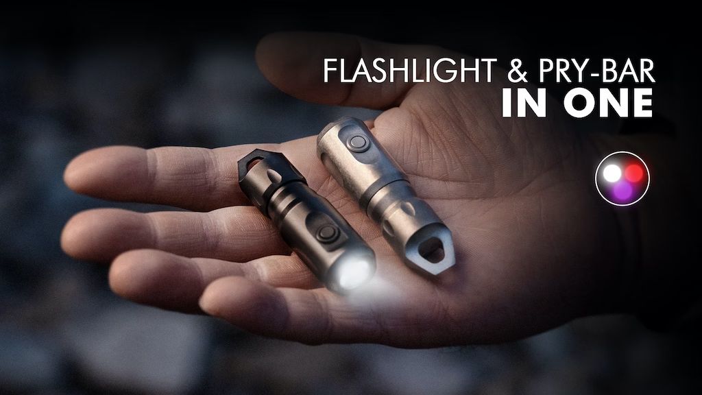 5. Kickstarter - HUNT X6 The Rechargeable 3in1 LED Flashlight with Pry-bar