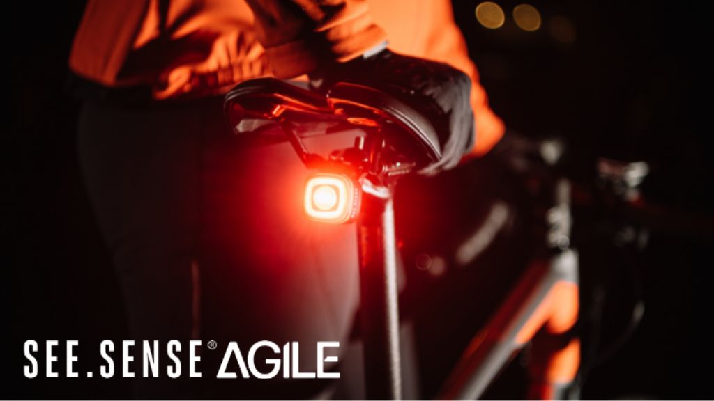 8. INDIEGOGO - See Sense AGILE The Compact, Reactive Bike Light