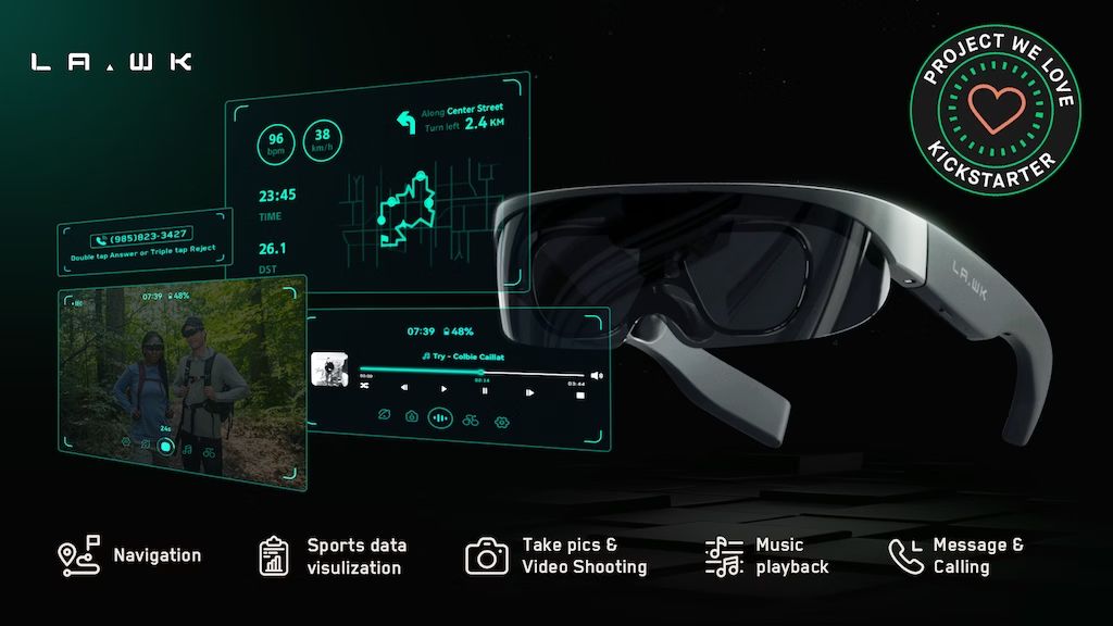 LAWK ONE：AR Glasses for Outdoor Adventure - Hunt4Best