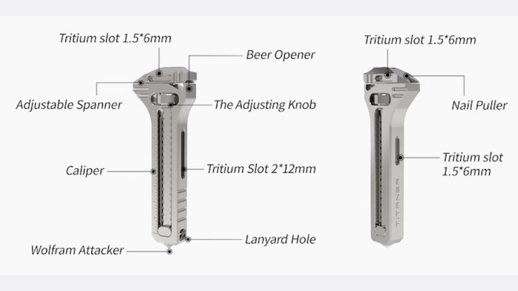 TiSpanner - Multitool Design & Construction