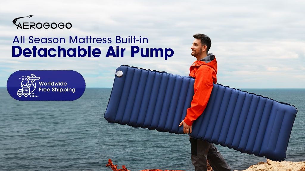 5. Kickstarter - AeromattressAll Season Mattress Built-in Detachable Pump