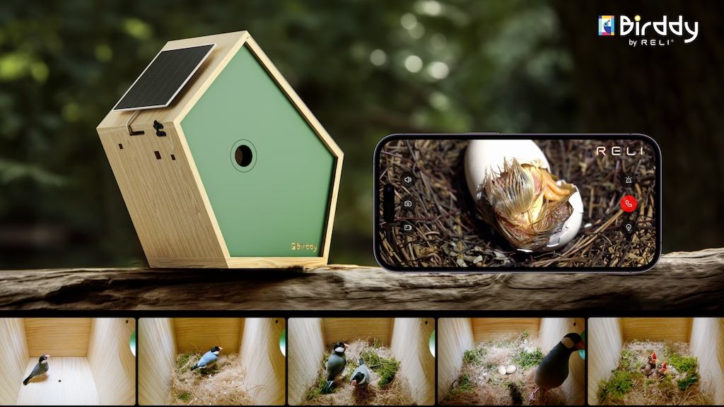 5. Kickstarter - Birddy Smart Bird House