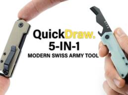8. Kickstarter - QuickDraw World's First Quick-Action EDC MultiTool