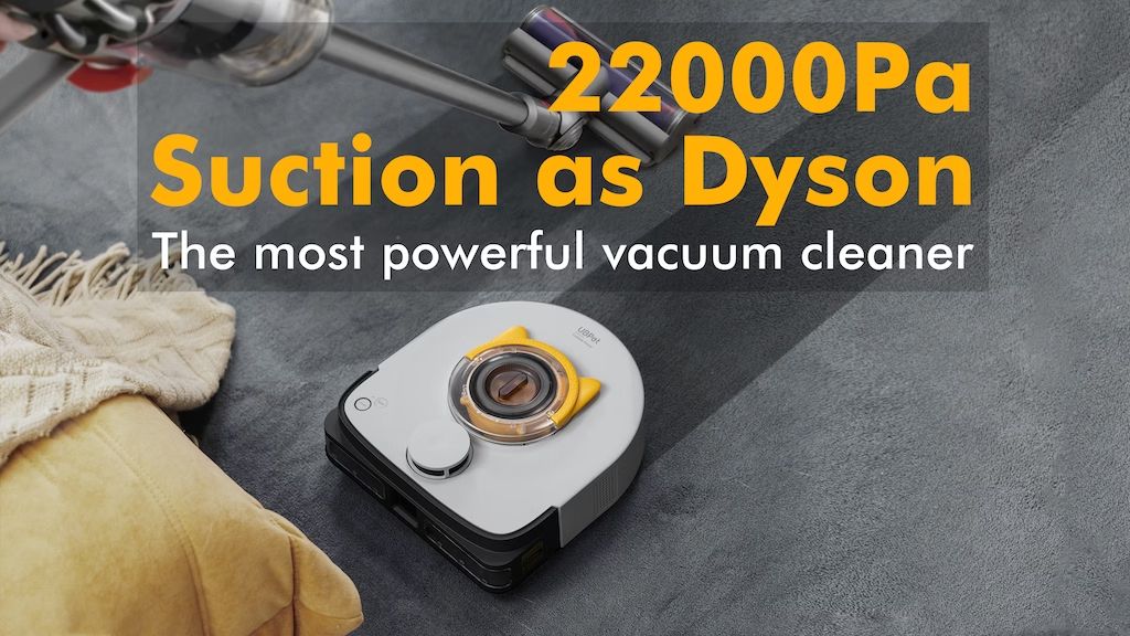 UBPet V10 22000Pa 10X Ultra Suction Power Robot Vacuum Hunt4Best
