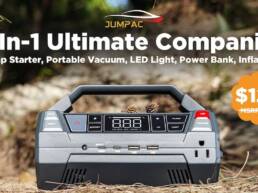 11. Kickstarter - JUMPAC Your 5-In-1 Ultimate Car Companion