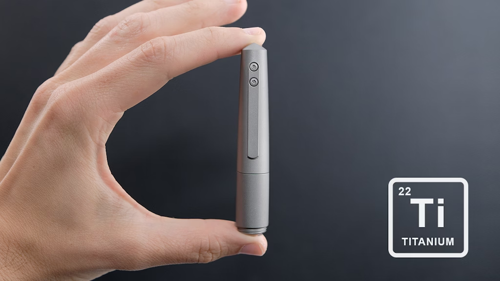 2. Kickstarter - Nova Titanium Pocket Pen