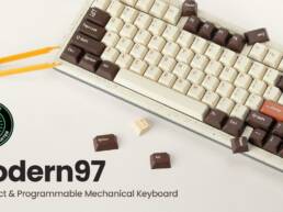 3. Kickstarter - MelGeek Modern97 Compact & Programmable Mechanical Keyboard