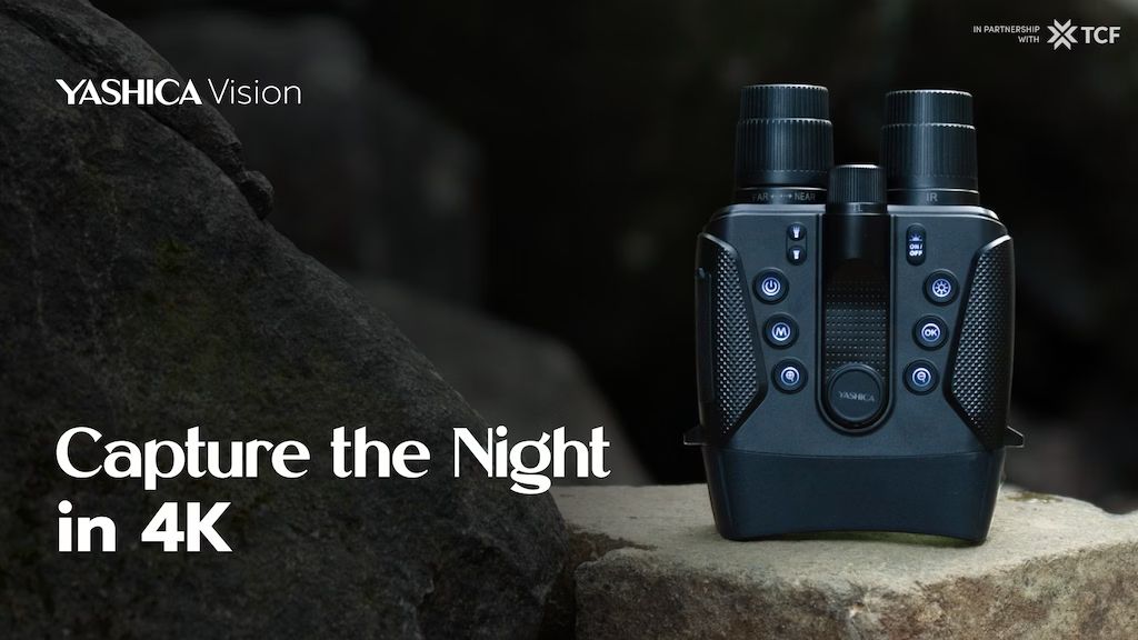 3. Kickstarter - YASHICA Vision binocular night vision