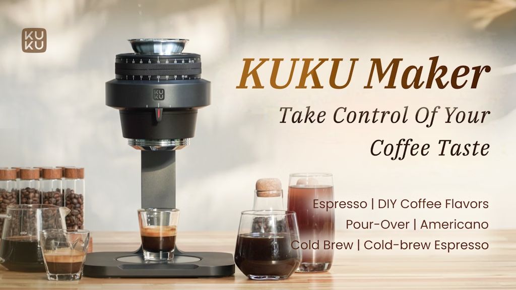 6. Kickstarter - KUKU Maker Take Control Of Your Coffee Taste