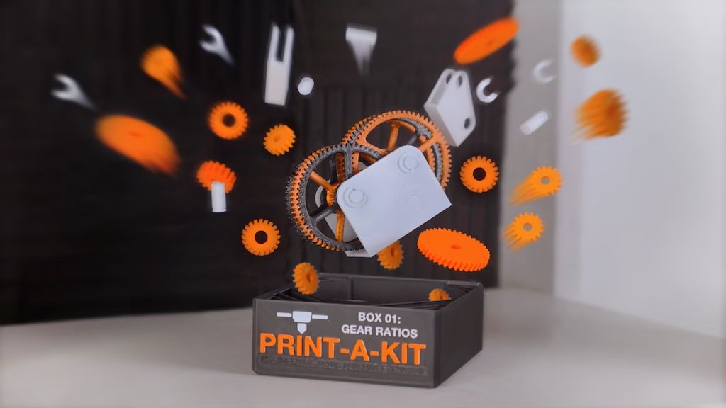 6. Kickstarter - Print-a-Kit 3D Printable Science & Engineering Kits