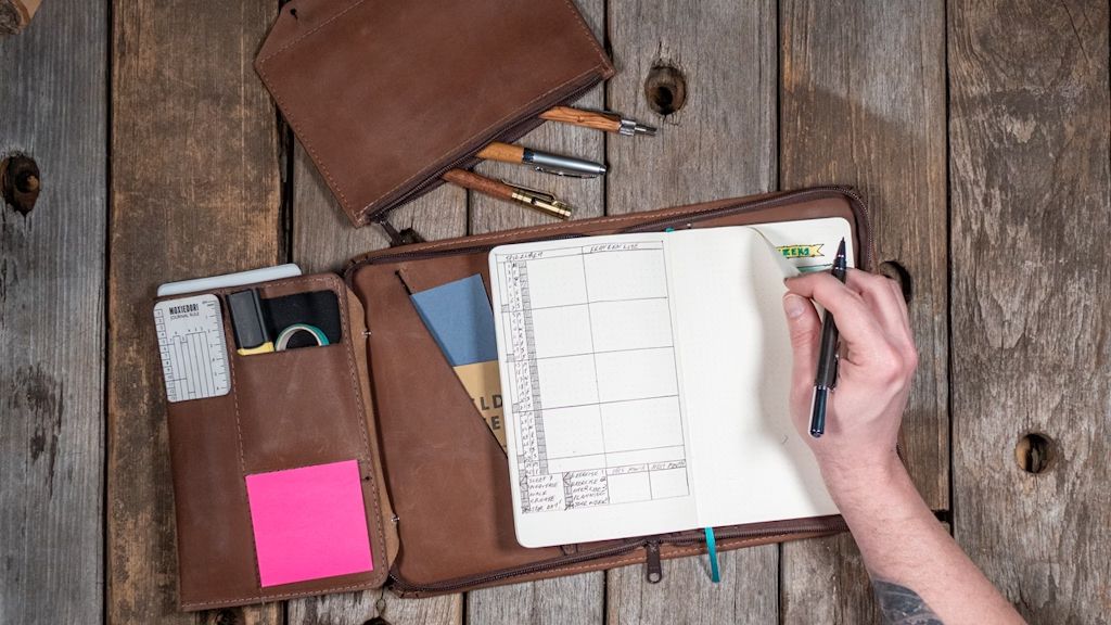 9. Kickstarter - The Aspen 2.0 Handcrafted Leather A5 PlannerJournal Case