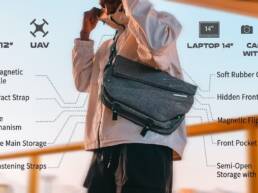2. Kickstarter - Radiant Mega Sling - Perfect for Urban & Outdoor Enthusiasts