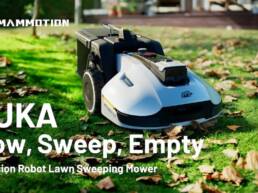 6. Kickstarter - YUKA 3D Vision Robot Lawn Sweeping Mower