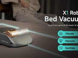 7. Kickstarter - X1 Robot Bed VacuumDust Mites Gone at the Touch of a Button
