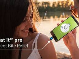 2. Kickstarter - heat it™ pro Smartphone-Powered Insect Bite Relief