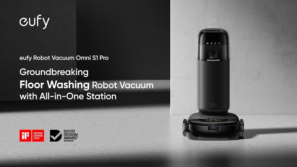 3. Kickstarter - eufy S1 Pro Floor Washing Robot Vacuum & All-in-One Station