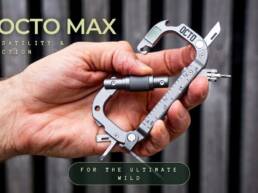 4. Kickstarter - OCTO MAX Rugged Ti multitool carabiner w. Window breaker