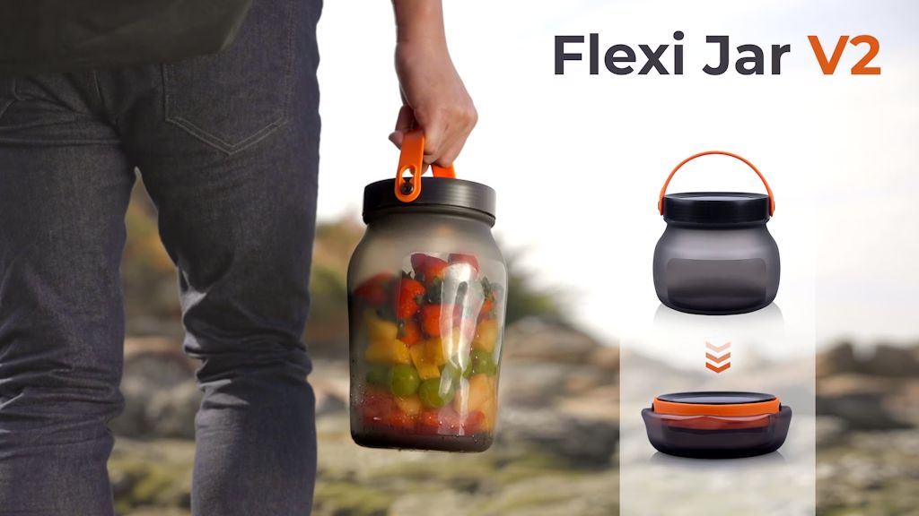 6. Kickstarter - Flexi Jar V2 1 sec. Transform Infinite Possibilities