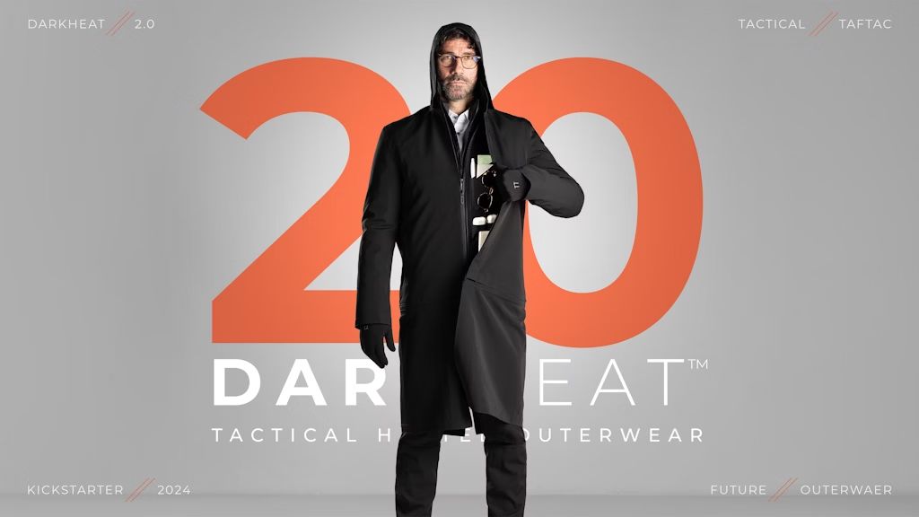 8. Kickstarter - DarkHeat 2.0 Tactical Heated Outerwear