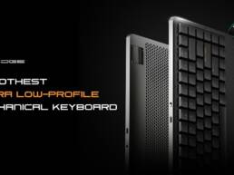 1. Kicksrarter - Lofree EDGE, Smoothest Ultra Low-Profile Mechanical Keyboard