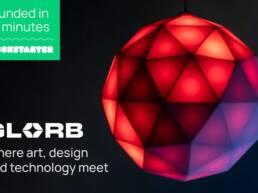 1. Kickstarter - GLORB - A smart lamp and living sculpture