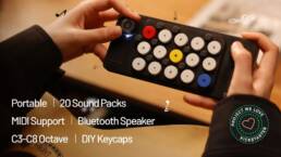 5. Kicksrarter - EASYPLAY 1sPortable, Easy-to-Start Music Keyboard with MIDI