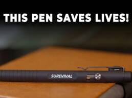 9. Kicksrarter - Surevival Pen - This Pen Saves Lives!