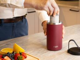 10. Kickstarter - FLET Tumbler - JACK 20 oz Cooler with the Stick