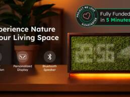2. Kickstarter - Breathe, Hear, Experience Indoor Nature with Moss Echo