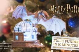 2. Kickstarter - Escape from Gringotts™ Exclusive Harry Potter™ Ornament Set