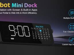 6. Kickstarter - Vobot Mini Dock Docking Station w Screen & Built-in Apps