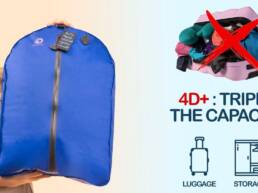 7. Kickstarter - 4D Pack Plus triple your storage and luggage capacity!