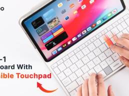7. Kickstarter - Fusion Keyboard 2.0 4-in-1 Keyboard with Invisible Touchpad