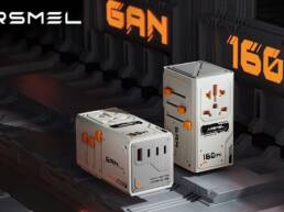 9. Kickstarter - World's First Mecha All-in-One 160W Charger & Travel Adapter
