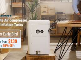 Kickstarter - Evaboost Oil-Free Air Compressor for All Inflation Tasks
