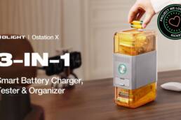 1. Kickstarter - Olight 3-in-1 Smart Battery Charger, Tester & Organizer