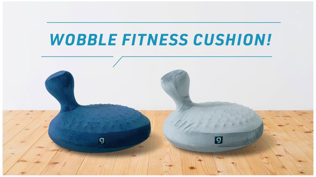 10. Kickstarter - Wobble Fitness Cushion - Train Your Core Just By Sitting!