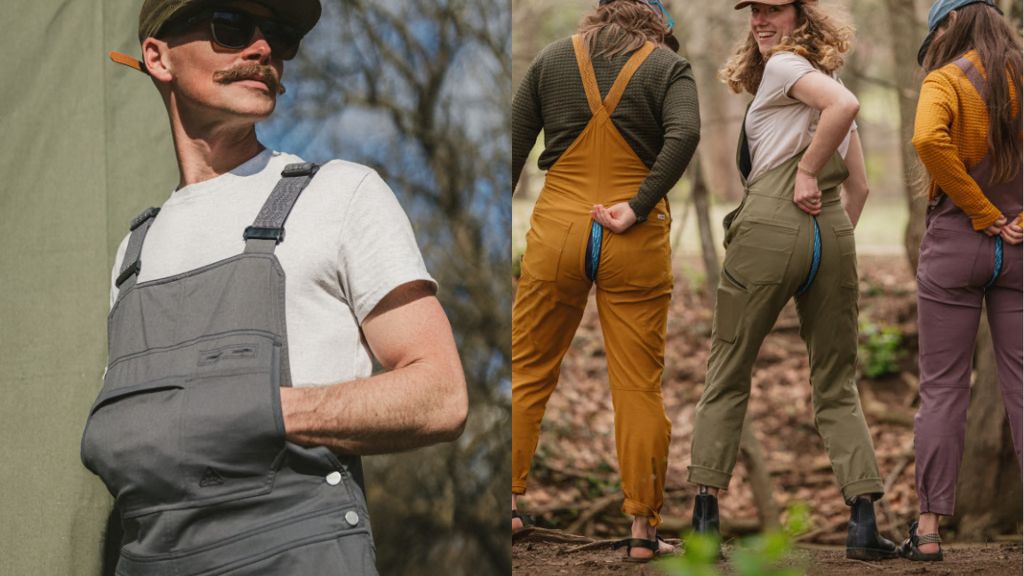 5. Kickstarter - Ecotrek Overalls Adventure Overalls with GoFly® Zipper Tech