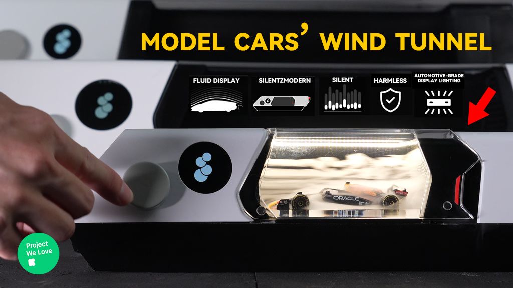 5. Kickstarter - Windsible Desktop Wind Tunnel for Your Diecast Cars Models