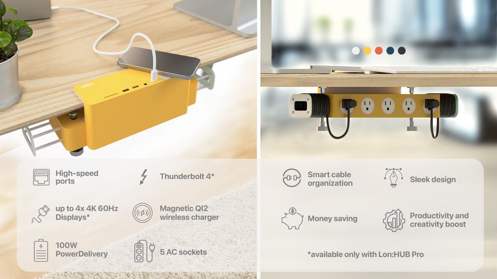 7. Kickstarter - LonHUB - Next Level Connectivity and Charging