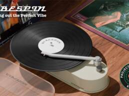 7. Kickstarter - VIBESPIN - Portable Record Player