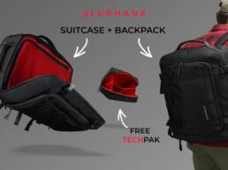 9. Kickstarter - Suitcase Backpack Perfect Sized Personal Item